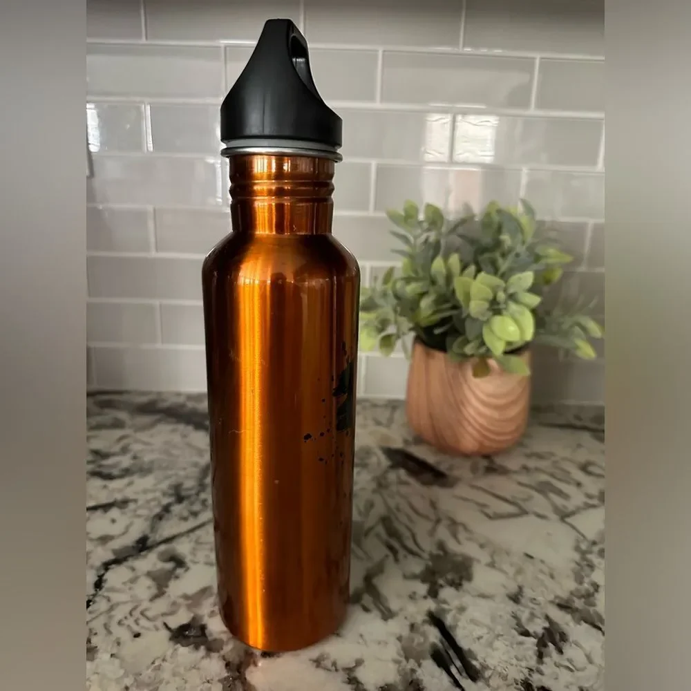 San Francisco Giants Orange & Black Stainless Water Bottle Canister